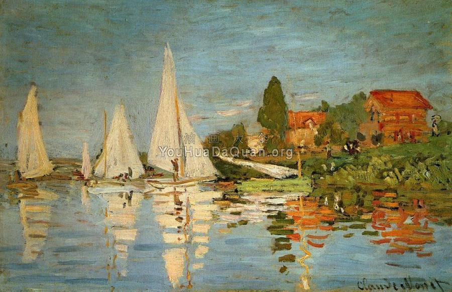 Regatta at Argenteuil - 克劳德·莫奈